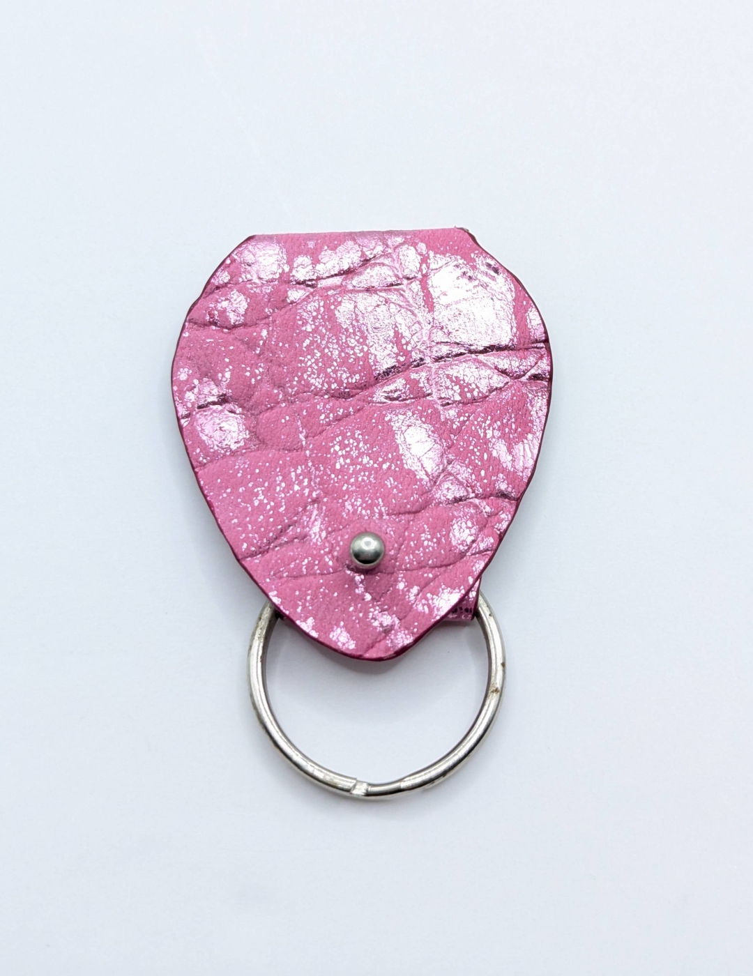 Étui à médiator Rose Barbie métallisé