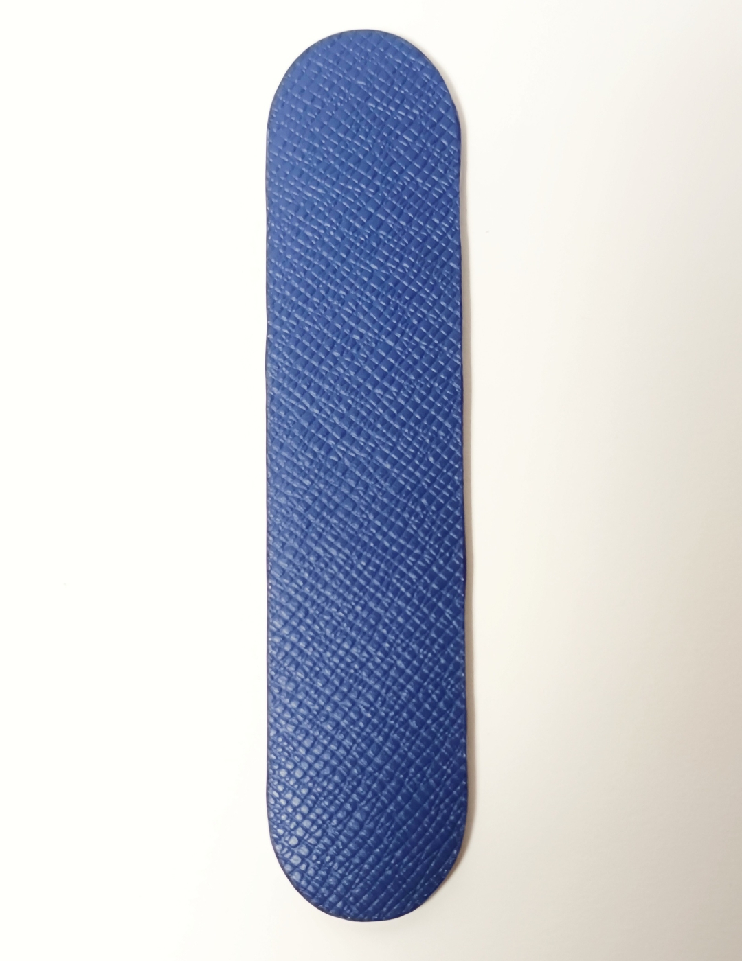 Marque-page bleu marine et bleu clair pailleté argent