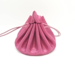 Grande bourse Rose métallisé