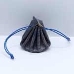 Grande bourse Bleu nuancé