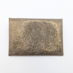 Porte-cartes Bronze pailleté