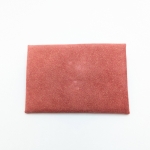 Porte-cartes Rouge velours pailleté doré