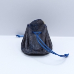 Grande bourse Bleu nuancé