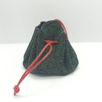 Grande bourse Noir Pailleté