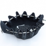 Grande bourse Noir Motif léopard