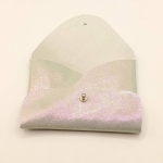 Porte-cartes Irisé vert d’eau