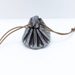 Petite bourse Noir argenté Pailleté