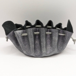 Grande bourse Argenté foncé