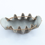 Petite bourse Beige Motif léopard doré