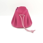 Grande bourse Rose foncé Grainé