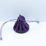 Petite bourse Violet Perlé