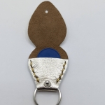 Étui à médiator Argenté doré