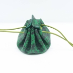 Petite bourse Noir et vert