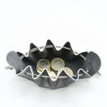 Petite bourse Argenté foncé Pailleté