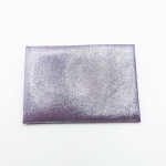 Porte-cartes Violet pailleté