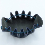 Grande bourse Bleu pétrole