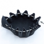 Grande bourse Noir Motif léopard