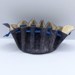 Grande bourse Bleu nuancé