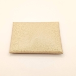 Porte-cartes Champagne grainé