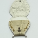 Étui à médiator Beige imitation crocodile