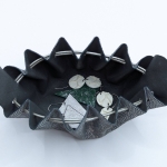 Grande bourse Argenté Pailleté