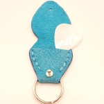 Étui à médiator Bleu pailleté