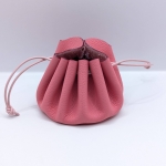 Grande bourse Rose bonbon Grainé