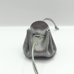 Petite bourse Argenté foncé Pailleté