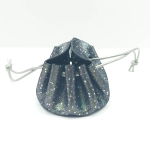 Petite bourse Noir Pailleté