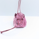 Petite bourse Rose barbie Métallisé