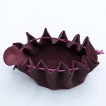 Grande bourse Bordeaux Pailleté doré