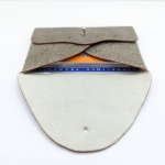 Porte-cartes Bronze pailleté