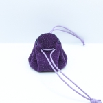 Petite bourse Violet Perlé