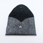 Porte-cartes Noir effet petite mosaïque