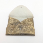 Porte-cartes Bronze pailleté