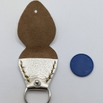 Étui à médiator Argenté doré