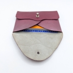 Porte-cartes Rose métallisé