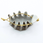 Petite bourse Bronze à petites paillettes