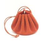 Grande bourse Orange Perlé