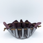 Petite bourse Noir argenté Pailleté