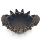 Grande bourse Bronze A gros motifs vintage