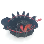 Grande bourse Noir Pailleté