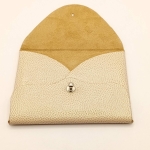 Porte-cartes Champagne grainé