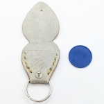 Étui à médiator Beige imitation léopard doré