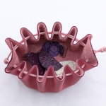 Grande bourse Rose bonbon Grainé