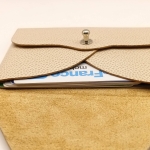 Porte-cartes Champagne grainé