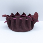 Grande bourse Bordeaux Pailleté doré