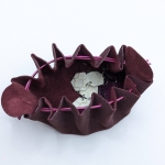 Grande bourse Bordeaux Pailleté doré