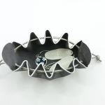 Petite bourse Argenté foncé Pailleté