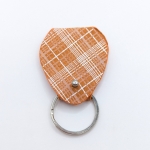 Étui à médiator Orange vichy